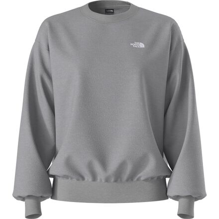 Evolution Embroidered Oversized Crew Sweatshirt - Women's