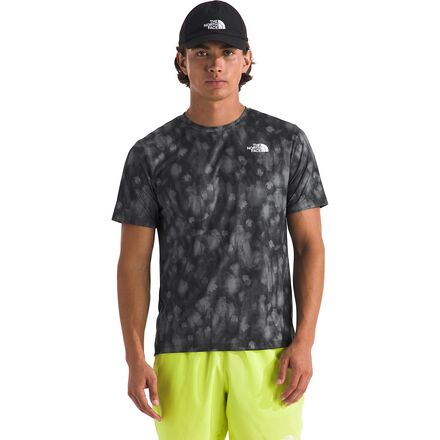 The North Face - 24/7 Short-Sleeve Print T-Shirt - Men's - TNF Black Diffused Nature Print