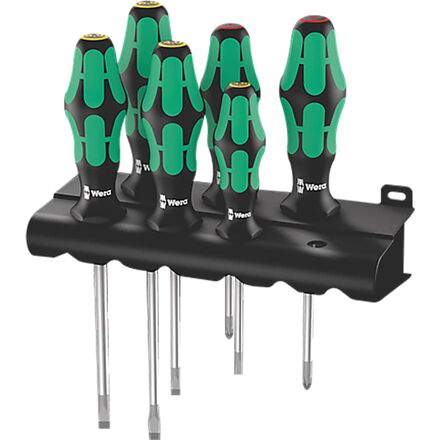 Wera - Rack 334/6 Screwdriver Set - One Color