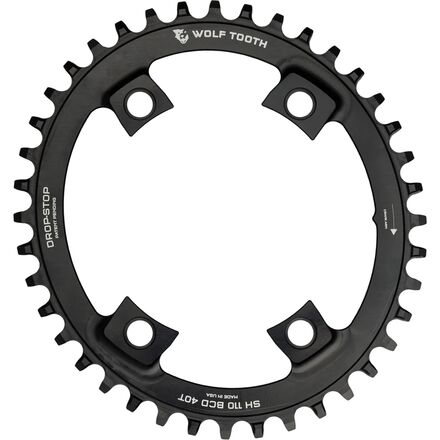 Drop Stop PowerTrac Shimano Asymmetric Chainring - 110 BCD