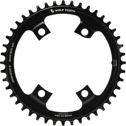 Drop Stop Shimano Asymmetric Chainring - 110 BCD