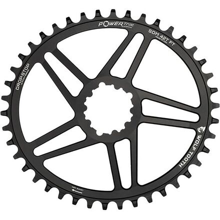 Drop Stop Elliptical Direct Mount SRAM Flattop Chainring