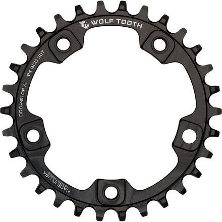 Wolf Tooth Components - 94 BCD 5-Bolt Chainring - Black