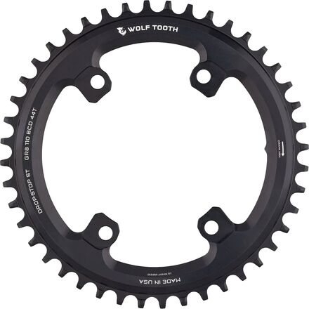 Drop Stop ST Asymmetric 4-Bolt Shimano GRX Chainring