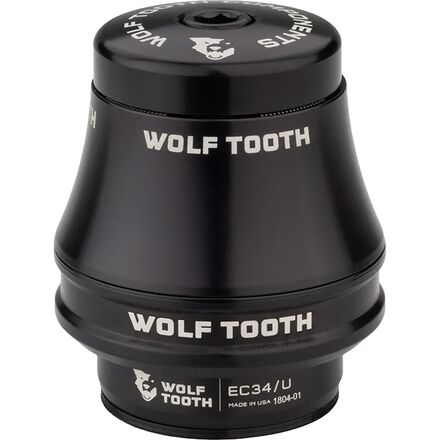 Wolf Tooth Components - EC34/28.6 Premium Upper Headset - Black