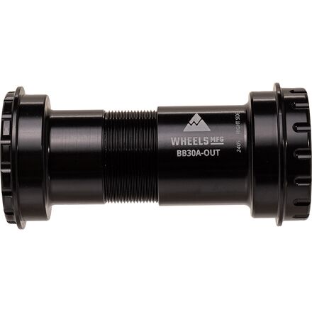 Wheels Mfg - BB30A Thread Together Bottom Bracket - Angular Contact - Black