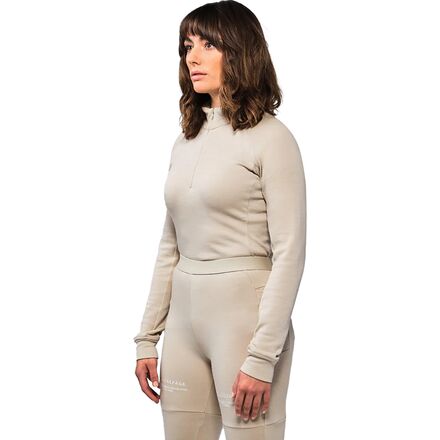 Merino Mock Neck Top - Women's