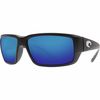 Matte Black Frame/Blue Mirror