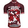 Deep Bordeaux/Rich Red/White