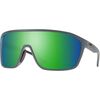 Matte Cement/ChromaPop Polarized Green Mirror