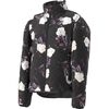 TNF Black Winter Flowers Print/Foil