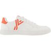 White/Orange/White