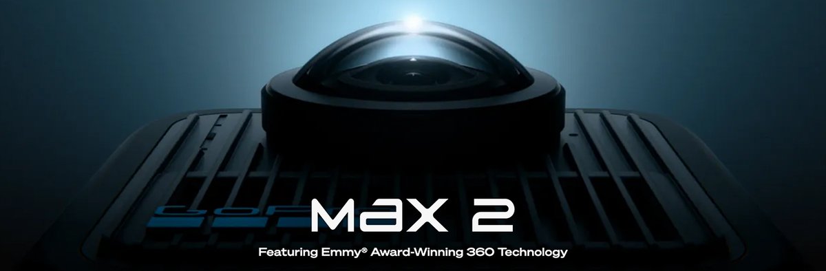 Detail shot of Max2 lens cover with text overlay.